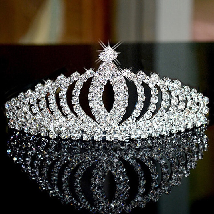 diamond tiara hair hair accessories